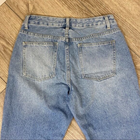 Mandee Chelsea Vintage Straight Mid Rise Jeans - Picture 10 of 15